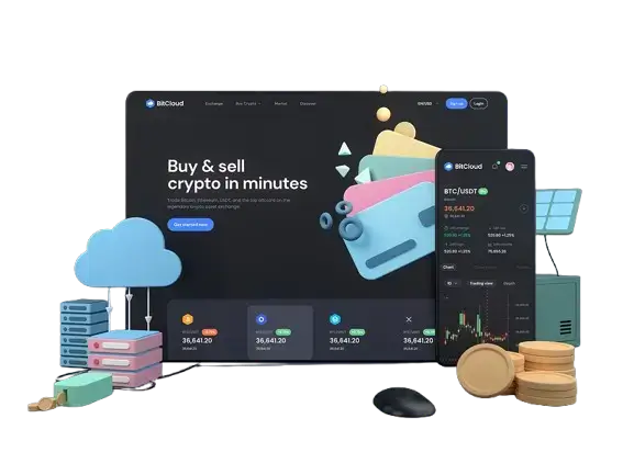 نمونه کار طراحی سایت صرافی حرفه ای